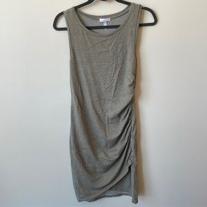 Leith Sage green sleeveless body on dress